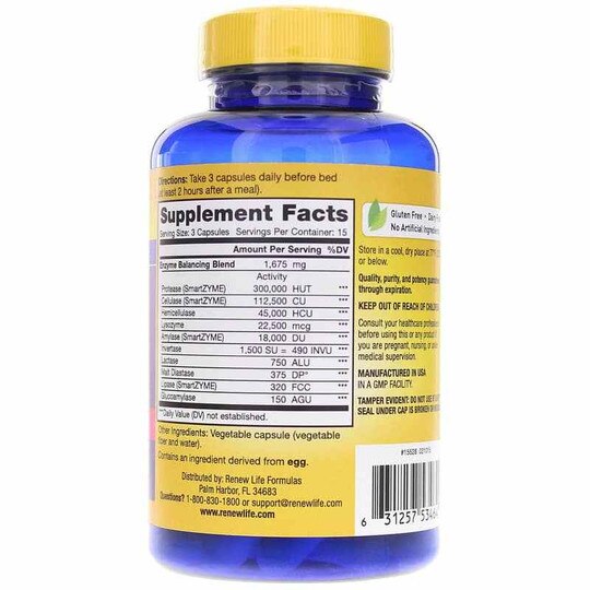 CandiZyme Yeast Balance Formula, Renew Life